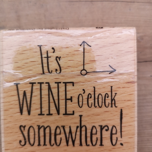 Lot Of 10, Vintage New Wood Rubber Stamps From Craftsmart & Studio g, 1" to 2.5" - Picture 2 of 10